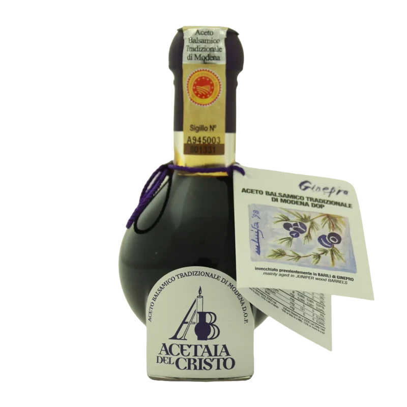 Aceto Balsamico Tradizionale di Modena DOP invecchiato in Ginepro