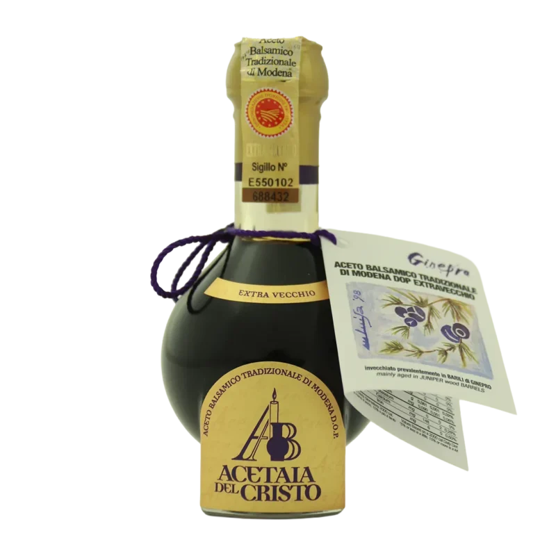 Aceto Balsamico Tradizionale di Modena DOP Extra Vecchio invecchiato in Ginepro